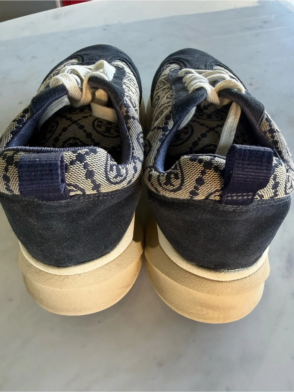 Tory Burch Good Luck Trainers Sneaker T Monogram- 10